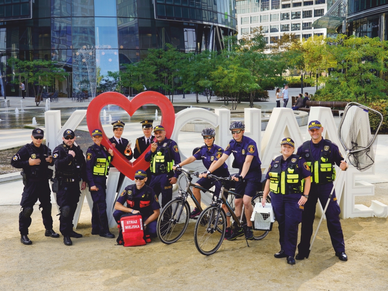2020 straz miejska kocham warszawe