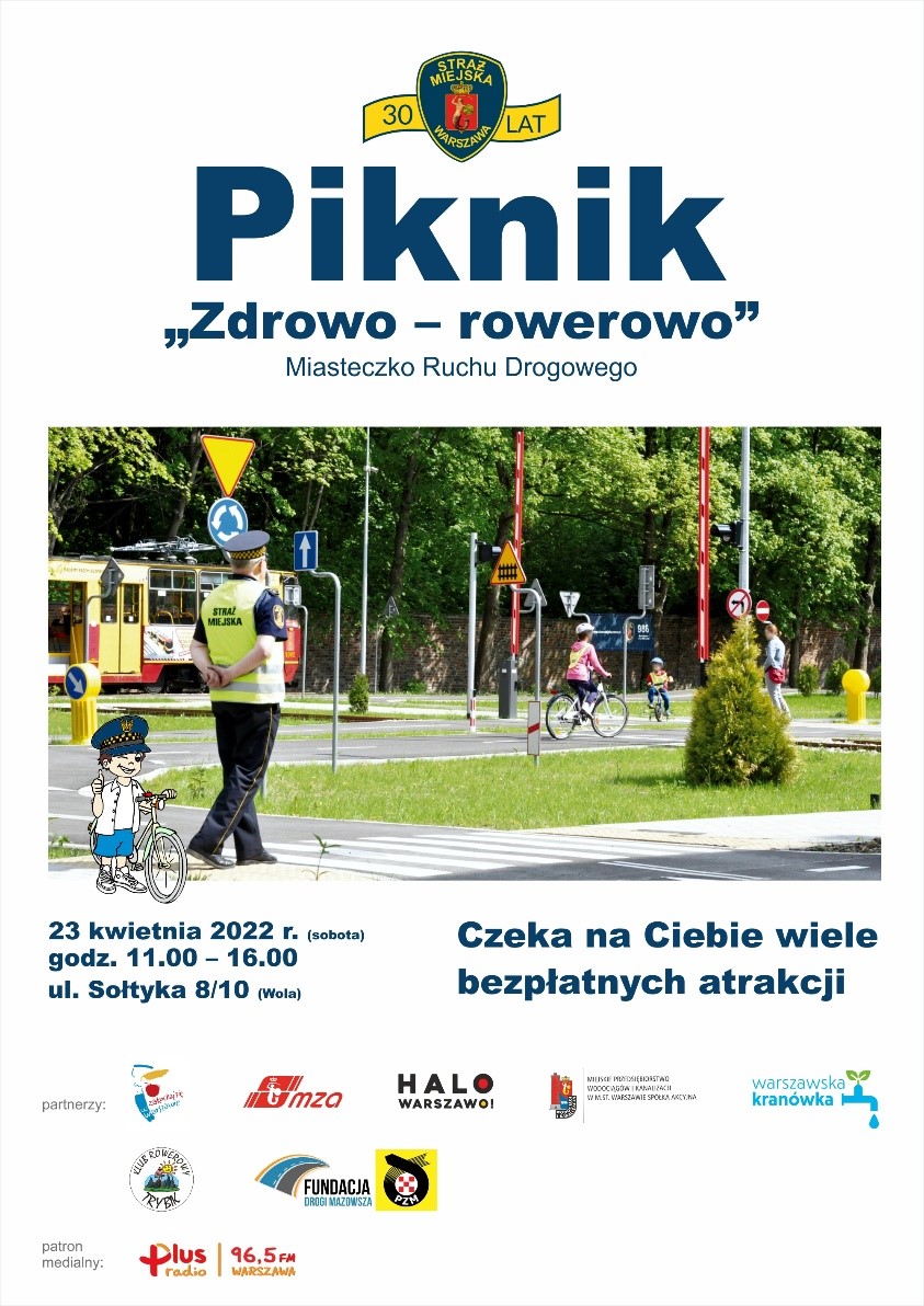 Plakat zachęcający do udziału w pikniku.